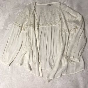 American Eagle White Button Up